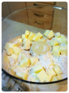 粉類とバターから♪