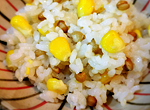 とうもろこしご飯